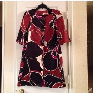 Trina Turk longline jacket. Size 4